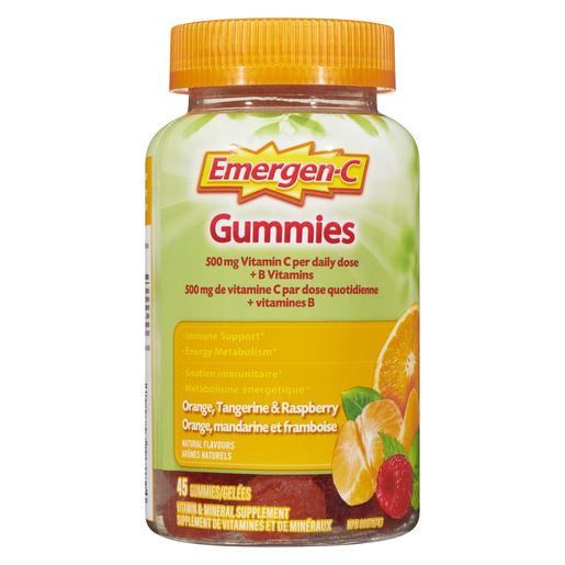 EMERGEN-C GUM FRUITS MEL 45