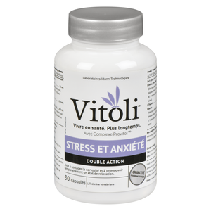 VITOLI STRESS ANX DBL/ACT CAPS 30
