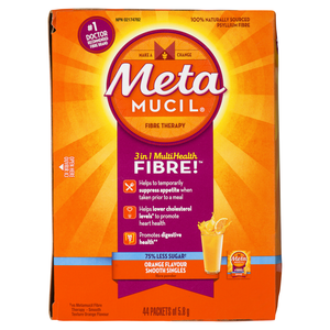 METAMUCIL S/SUCRE ORANGE SACH 44X5.8G