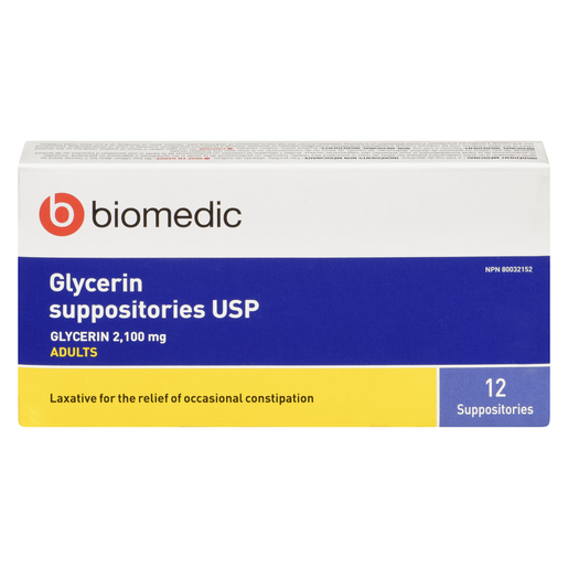 BIOMEDIC SUPP GLYCE ADLT 12