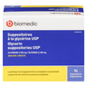 BIOMEDIC SUPPO GLYCE ADLT 96