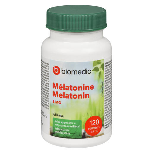 BIOMEDIC MELATON 3MG  CO 120