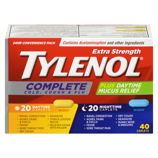 TYLENOL COMPL X/F JR NT CA40