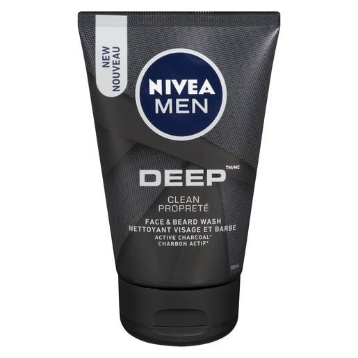 NIVEA MEN DEEP NETT/VIS & BARBE 100ML