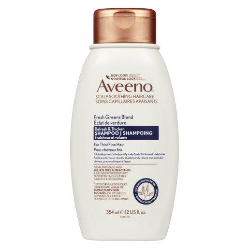 AVEENO SHP ECLAT VERDURE 354ML