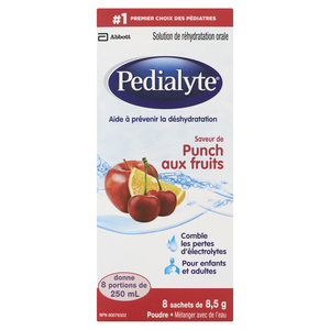 PEDIALYTE PDRE REHYD PUNCH FRUITS 8X8.5G