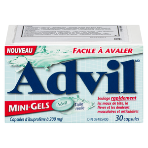 ADVIL 200MG MINI GELS CA 30