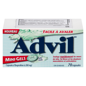 ADVIL 200MG MINI GELS CA 70