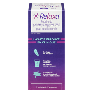 RELAXA LAX PEG 3350 SACH 7