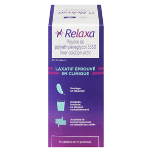 RELAXA LAX PEG 3350 SACH 14