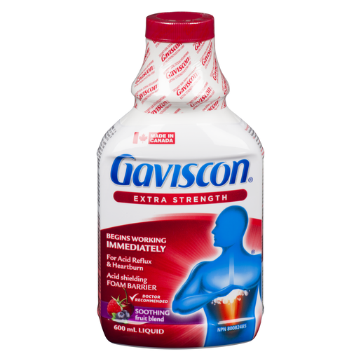 GAVISCON X/F FRUI/MEL LIQ 600ML