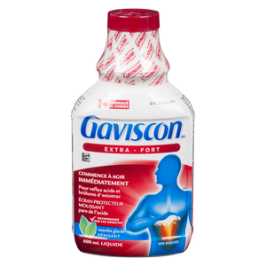 GAVISCON X/F MENT GLC LIQ 600ML