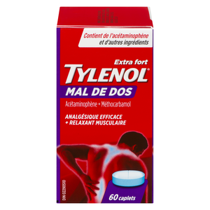 TYLENOL MAL/DOS CA 60