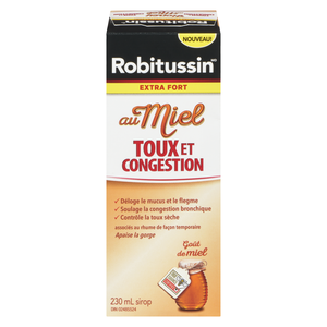 ROBITUSSIN SIR TX CONG X/F MIEL 230ML