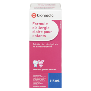 BIOMEDIC ALLERG ENF LIQ 115ML