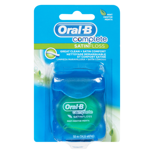 ORAL-B SOIE SATIN FLOSS MENTHE 50M