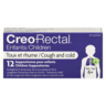 CREO RECTAL SUPP TOUX RHUME ENF 12