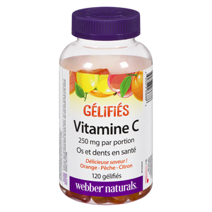 WEBBER VIT C 125MG GELIFIES 120