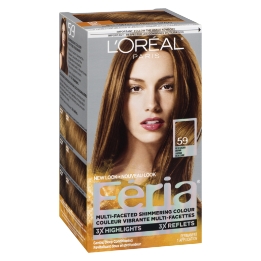 LOREAL FERIA #059 CHATAIN DORE RICHE 1