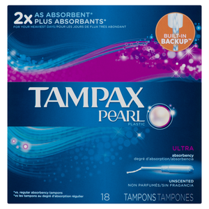 TAMPAX PEARL ULT N/PARF 18