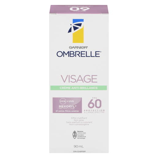 OMBRELLE FPS60 CR A/SHINE VISAGE 90ML