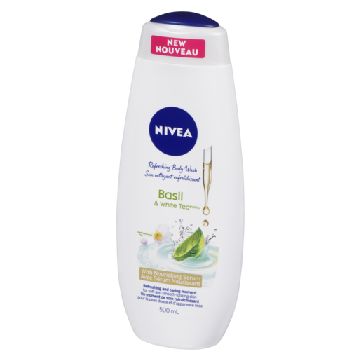 NIVEA S/NETT BASIL & WHITE TEA 500ML