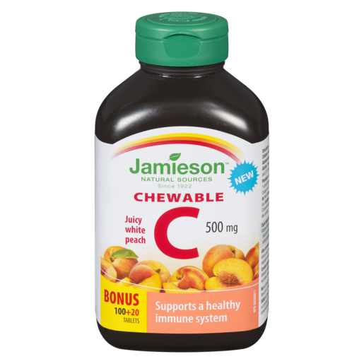 JAMI VIT C 500MG CROQ PECHE CO 120