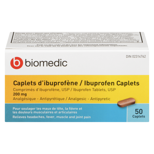 BIOMEDIC IBUP 200MG CA 50