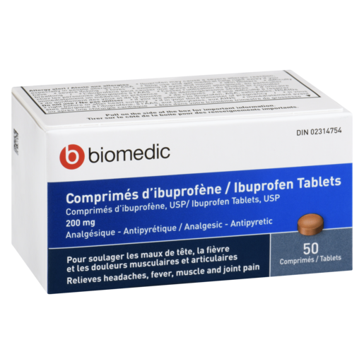 BIOMEDIC IBUP 200MG CO 50