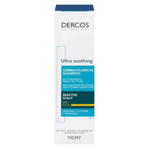 VICHY DERCOS SHP APAIS SEC 200ML