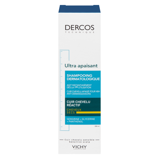 VICHY DERCOS SHP APAIS SEC 200ML