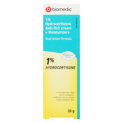 BIOMEDIC CR HYDROCORTISONE 1%  30G