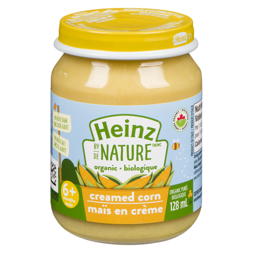 HEINZ NAT MAIS CREME  128ML