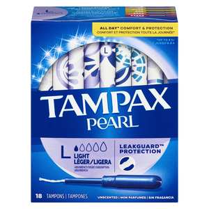 TAMPAX PEARL LEGERE 18