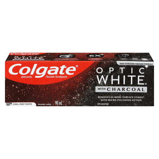 COLGATE OPTI/WH DENT CHARB 90ML