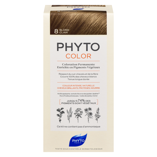 PHYTOCOLOR #8 BLONDE CLAIR   1