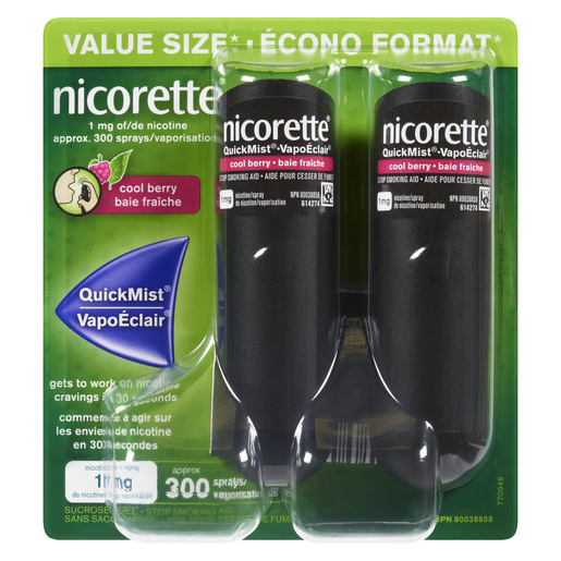 NICORETTE VAP/ECL BAIE FRAI 2X150