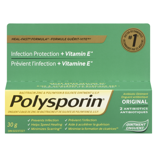 POLYSPORIN ONG ORIG VIT E 30G