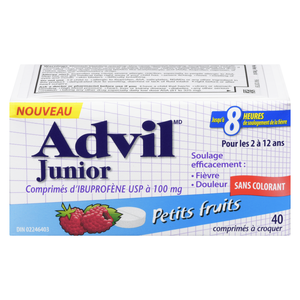 ADVIL JR PT/FRT S/COLOR CO40