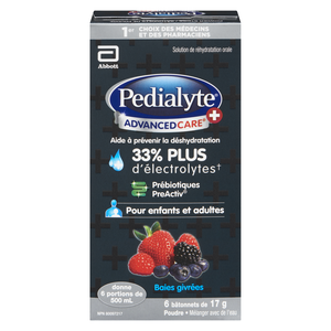 PEDIALYTE ADV/CRE PDRE BAIES 6X17G