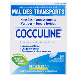 BOIRON COCCULINE NAUS/MAL TRANSP CO60