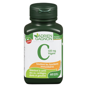 A GAGNON VIT C 500MG VEGAN CA 60