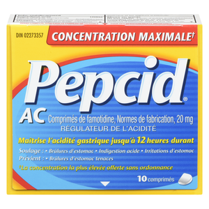 PEPCID AC CONC/MAX 20MG  CO 10