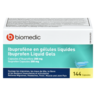 BIOMEDIC IBUP 200MG G/LIQ CA 144