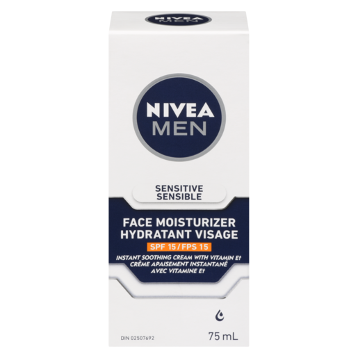 NIVEA MEN CR HYD VIS FPS15 SENS 75ML