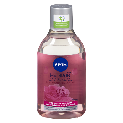 NIVEA MICEL S/B EAU DE ROSE BIO 400ML