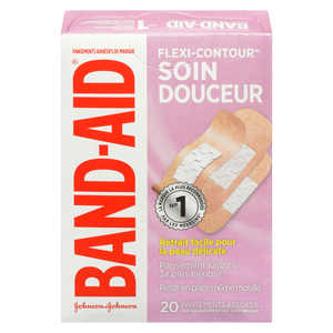 BAND-AID PANS FLEX/CONT ASST 20