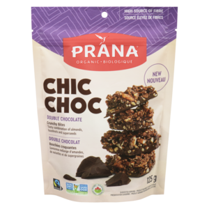 PRANA CHIC CHOC DOUBLE CHOCOLAT 125G