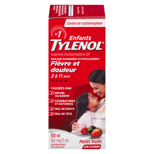 TYLENOL 160MG ENF FRUIT  100ML