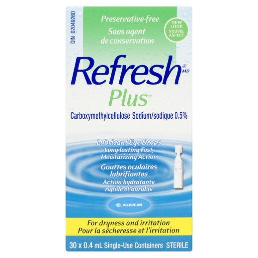 REFRESH PLUS GTTES YX 30X0.4ML